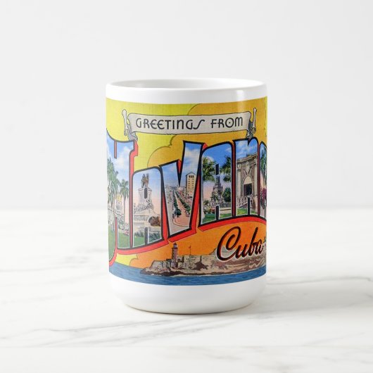  Cuba reizen - Groeten uit Havana Koffiemok (Center)