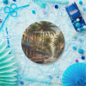  Cuba reizen - Groeten uit Havana Papieren Bordje (Feest)