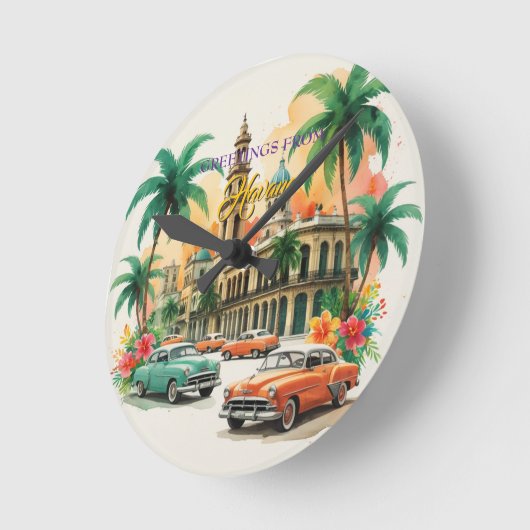  Cuba reizen - Groeten uit Havana Ronde Klok (Hoek)