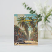  Cuba reizen - Groeten uit Havana Uitnodiging Briefkaart (Staand voorkant)