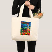 Cuba-reizen Grote Tote Bag (Voorkant (product))