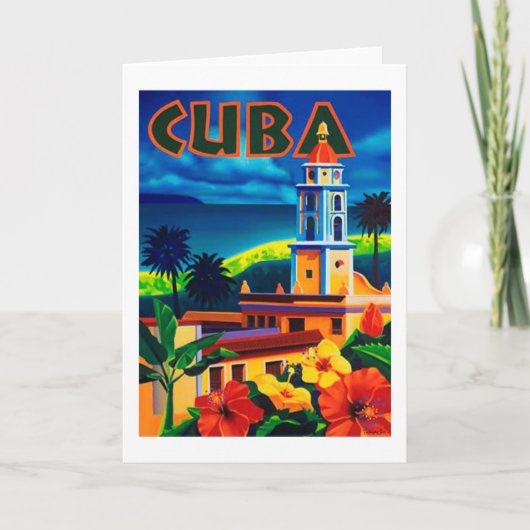 Cuba-reizen Kaart (Voorkant)
