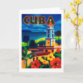 Cuba-reizen Kaart (Gele Bloem)