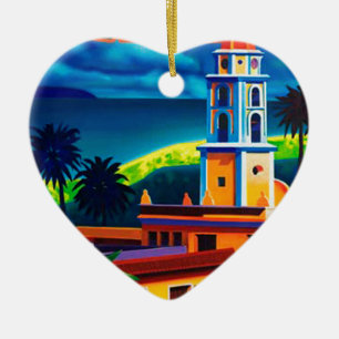 Cuba-reizen Keramisch Ornament