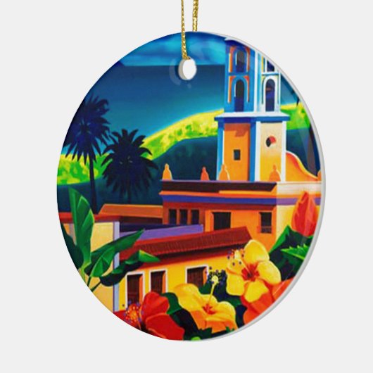  Cuba-reizen Keramisch Ornament (Links)