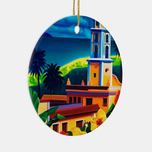  Cuba-reizen Keramisch Ornament (Rechts)