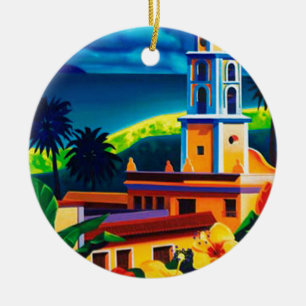 Cuba-reizen Keramisch Ornament