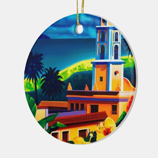 Cuba-reizen Keramisch Ornament (Links)