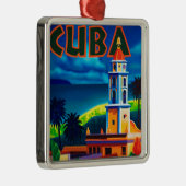  Cuba-reizen Metalen Ornament (Rechts)