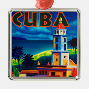 Cuba-reizen Metalen Ornament