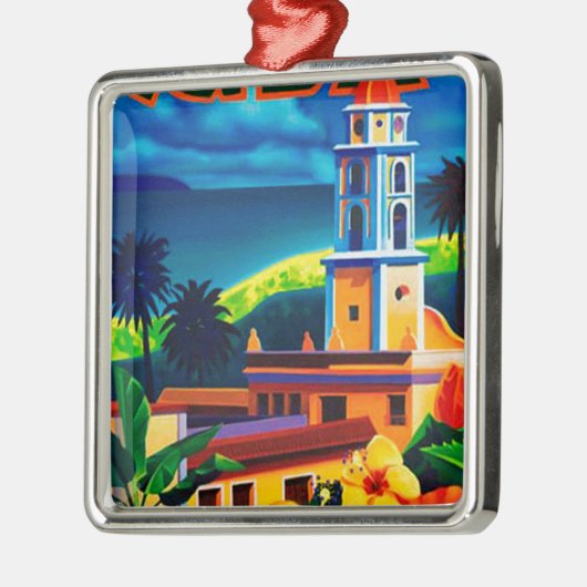  Cuba-reizen Metalen Ornament (Links)
