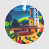 Cuba-reizen Ornament (achterkant)