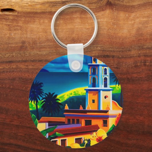  Cuba-reizen Sleutelhanger (Voorkant)