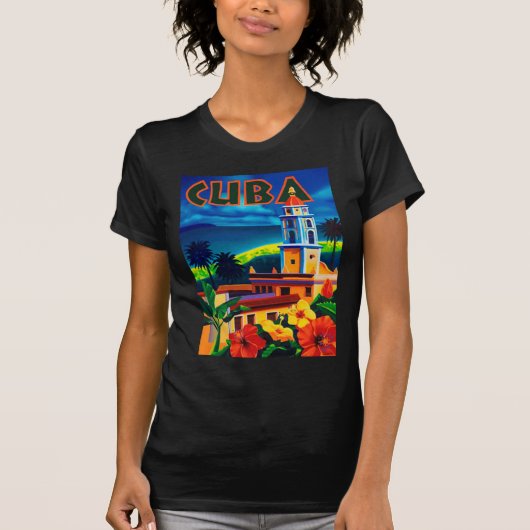  Cuba-reizen T-shirt (Voorkant)