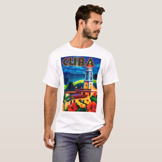  Cuba-reizen T-shirt (Voorkant volledig)
