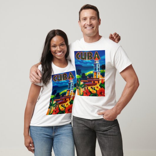 Cuba-reizen T-shirt (Unisex)