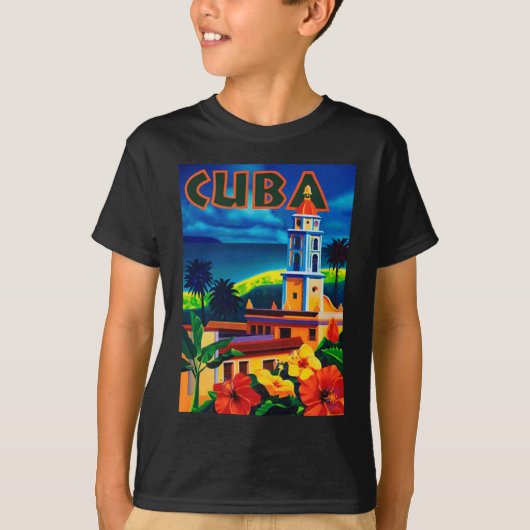  Cuba-reizen T-shirt (Voorkant)