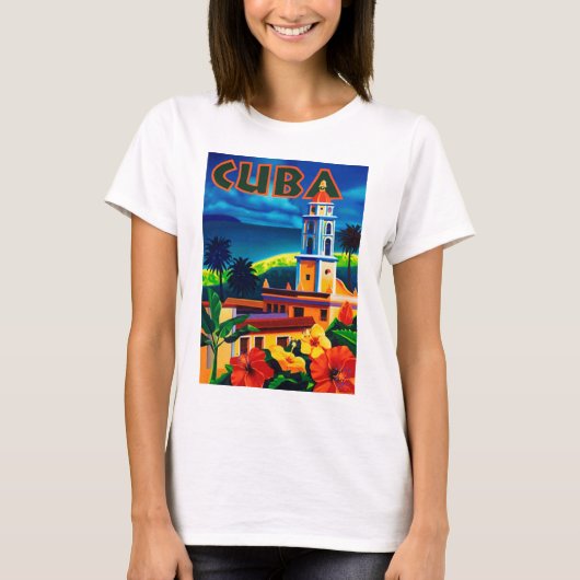 Cuba-reizen T-shirt (Voorkant)