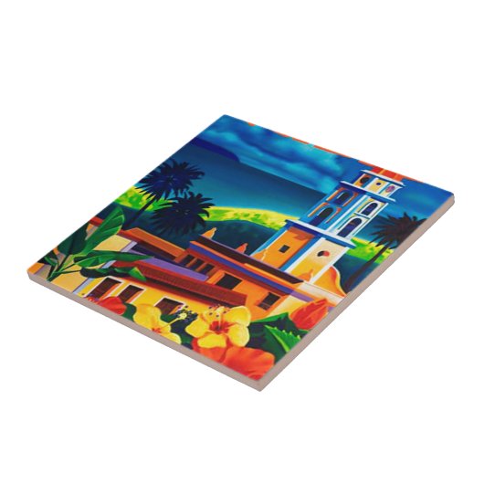 Cuba-reizen Tegeltje (Zijkant)