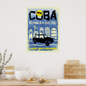Cuba - Republica del Sol Poster (Keuken)