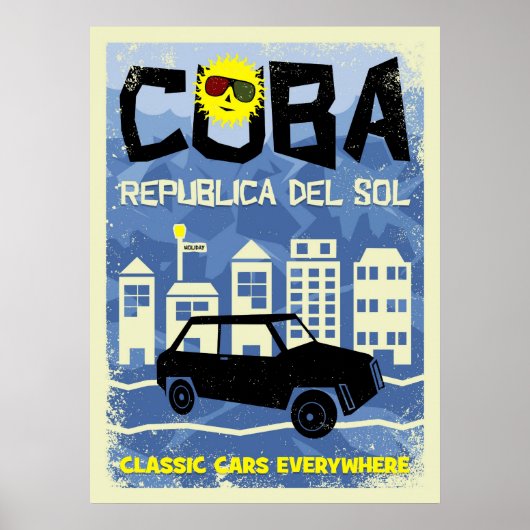 Cuba - Republica del Sol Poster (Voorkant)