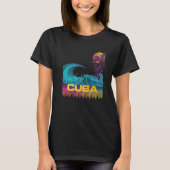 Cuba Retro 80s Stijl  Vaporwave Surf T-shirt (Voorkant)