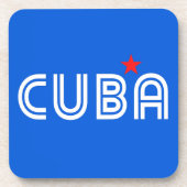 Cuba Retro Bier Onderzetter (Voorkant)