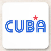 Cuba Retro Bier Onderzetter (Voorkant)