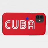 Cuba Retro Case-Mate iPhone Case (Achterkant (horizontaal))