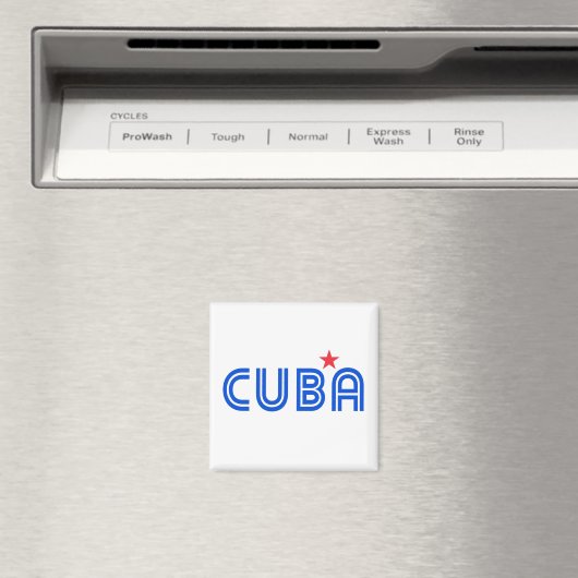 Cuba Retro Magneet (Insitu (Vaatwasser))