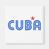 Cuba Retro Magneet (Voorkant)