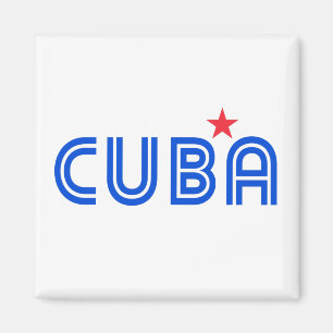 Cuba Retro Magneet