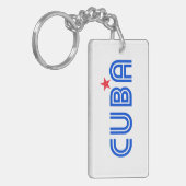 Cuba Retro Sleutelhanger (Voorkant Links)