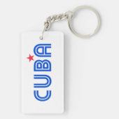 Cuba Retro Sleutelhanger (achterkant)