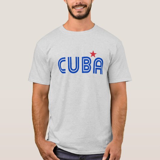 Cuba Retro T-shirt (Voorkant)
