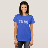 Cuba Retro T-shirt (Voorkant volledig)