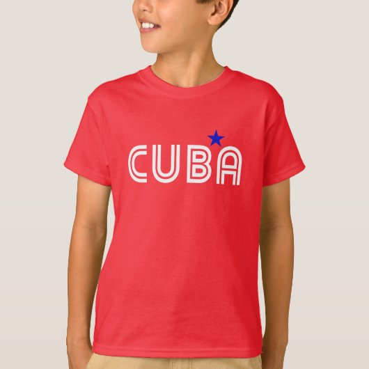 Cuba Retro T-Shirt (Voorkant)