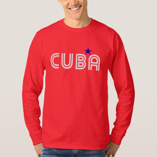 Cuba Retro T-Shirt (Voorkant)