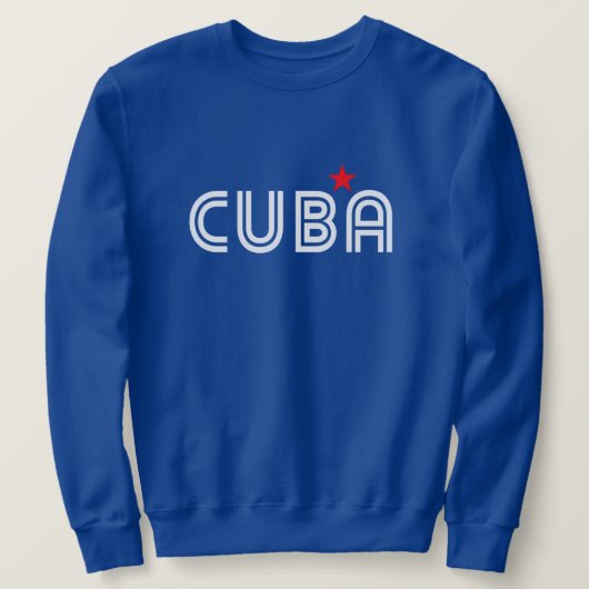 Cuba Retro Trui (Design voorkant)