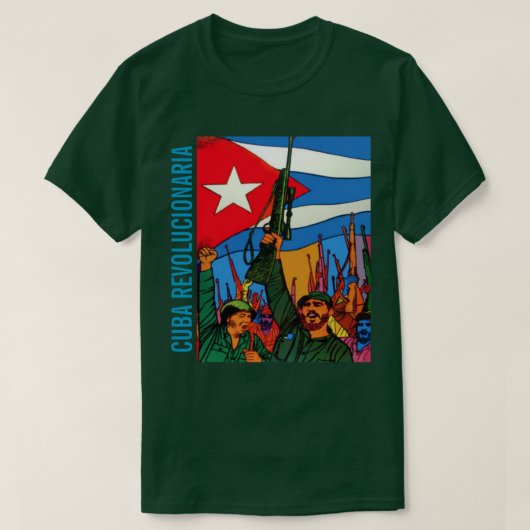 CUBA REVOLUCIONARIA T-SHIRT (Design voorkant)