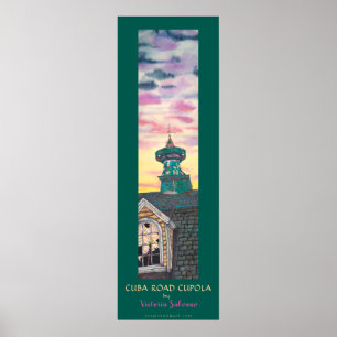 CUBA ROAD KOEPEL POSTER