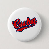Cuba Ronde Button 5,7 Cm (Voorkant)