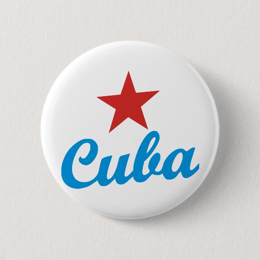 Cuba Ronde Button 5,7 Cm (Voorkant)