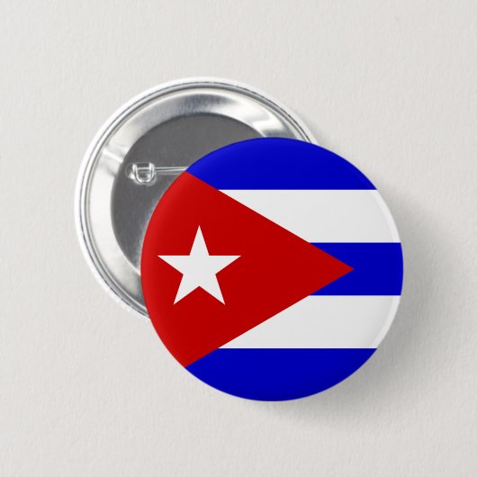 Cuba Ronde Button 5,7 Cm (Voorkant /achterkant)