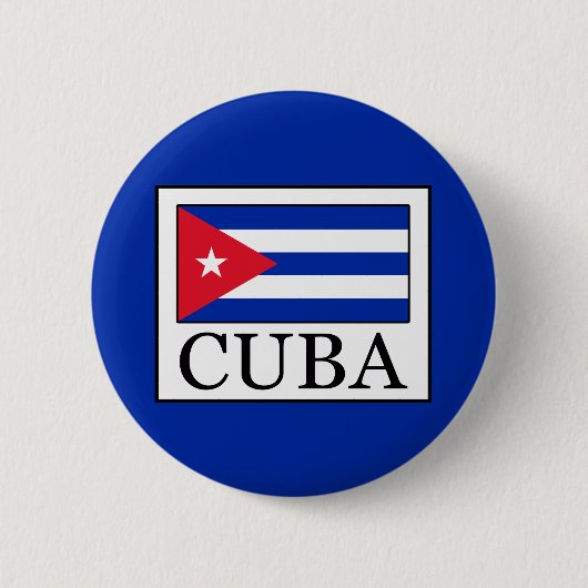 Cuba Ronde Button 5,7 Cm (Voorkant)