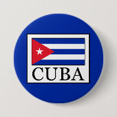 Cuba Ronde Button 7,6 Cm (Voorkant)