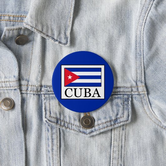 Cuba Ronde Button 7,6 Cm (In situ)