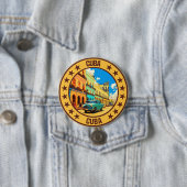 Cuba Ronde Button 7,6 Cm (In situ)