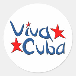 Cuba Ronde Sticker