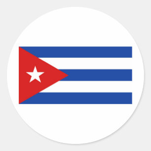Cuba Ronde Sticker